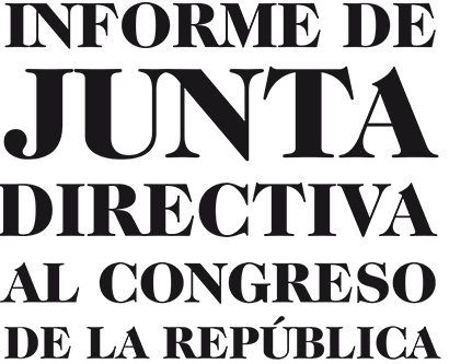 informe de junta directiva al congreso