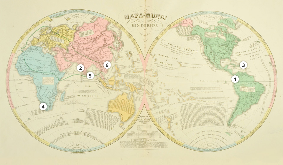 Mapa Mundi Histórico