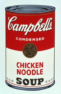 Campbell’s Soup I: Chicken Noodle, 1968