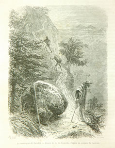 Precipitous descent of a Cordillera of the Andes in the Province of Choc&oacute;