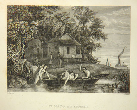 Precipitous descent of a Cordillera of the Andes in the Province of Choc&oacute;