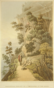 Precipitous descent of a Cordillera of the Andes in the Province of Choc&oacute;