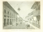 La rue Royale, � Bogotá. (La Calle Real, en Bogotá)