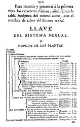 Clases del sistema de clasificación de Linneo.