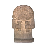 Escultura Talla 1 d.C. - 900 d.C. 163 x 103 cm Alto Magdalena - San Agustín Clásico Regional L03132, Museo del Oro