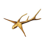 Colgante Fundición a la cera perdida 1 d.C. - 900 d.C. 3,1 x 9,7 x 8,8 cm San Agustín (Colombia, Huila) Alto Magdalena - San Agustín Clásico Regional
O32924, Museo del Oro