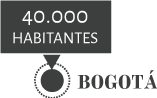 Bogotá - 40000 habitantes