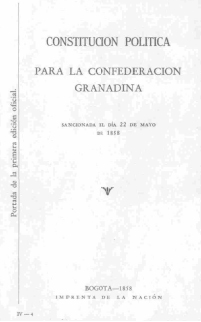 Constitución política de la Confederación Granadina