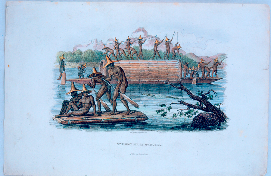 Navegation sur la Magdalena (Navegación en el Magdalena)