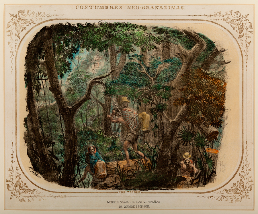 Modo de viajar en las montañas de Quindío y Nemocón