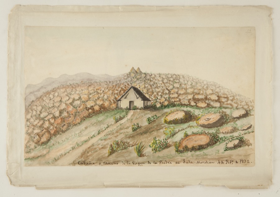 Cabaña o rancho de la Virgen de la Piedra en Sutamarchán