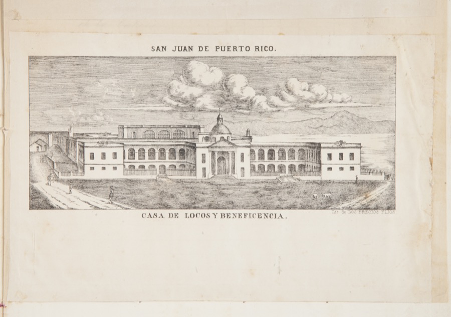 San Juan de Puerto Rico. Casa de Locos y Beneficencia