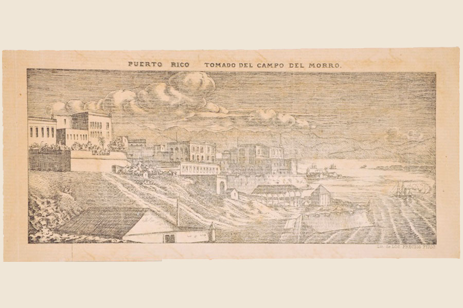 Puerto Rico tomado del Campo del Morro