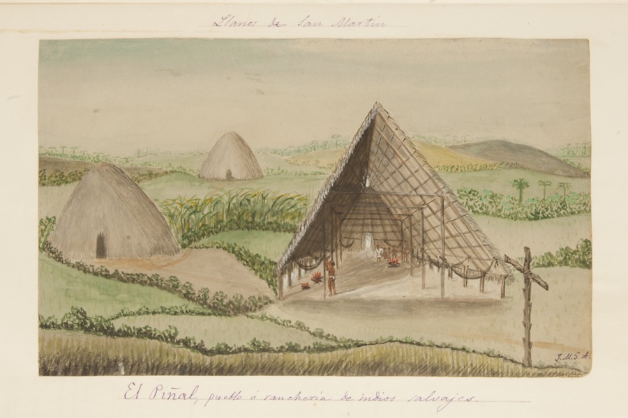 El Piñal, pueblo o ranchería de indios salvajes