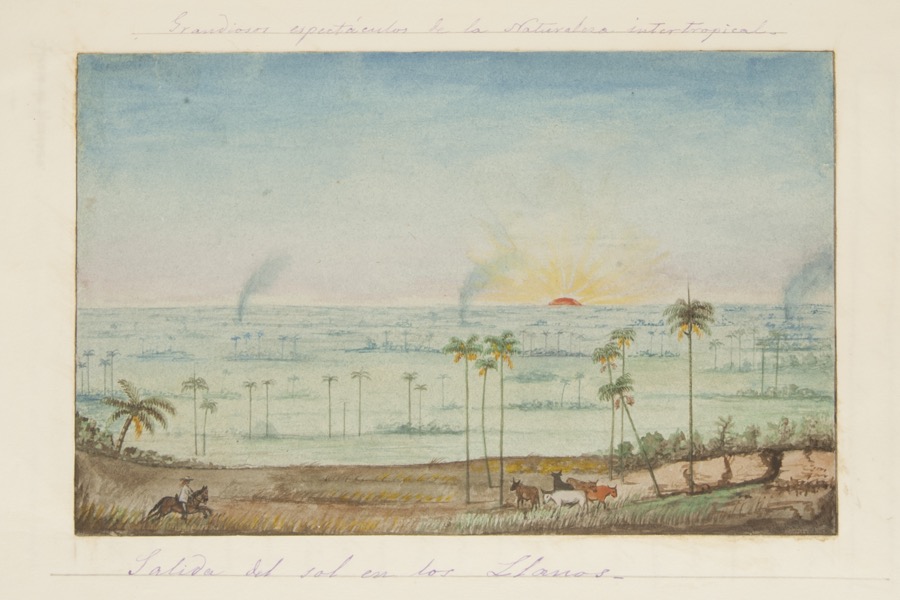 Salida del sol en Los Llanos