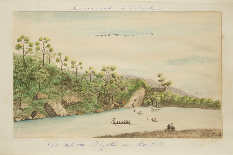 Paso del río Bogotá en Portillo