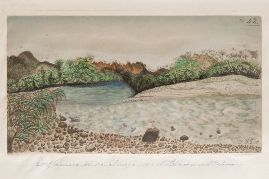 Confluencia del río Amoyá con el Saldaña en el Tolima