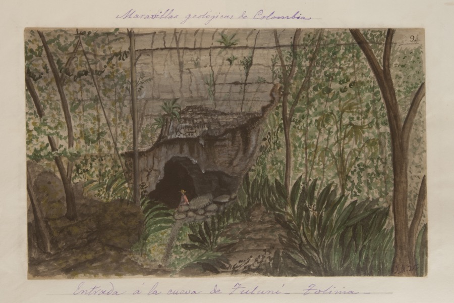 Entrada a la Cueva de Tuluní. Tolima