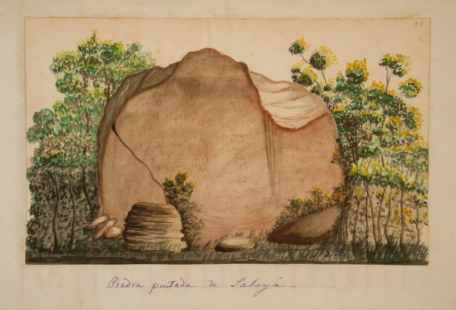 Piedra pintada de Saboyá