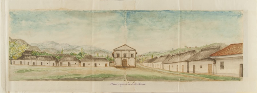 Plaza e iglesia de Santa Librada