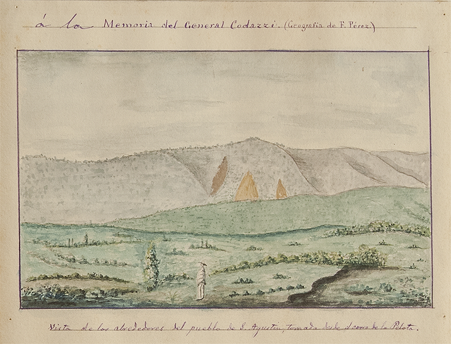 Vista de los alrededores de San Agustín, tomada desde el Cerro de la Pelota