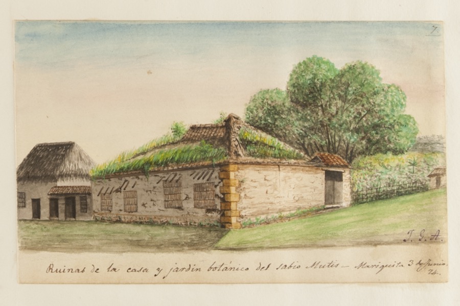 Ruinas de la casa y jardín botánico del sabio Mutis