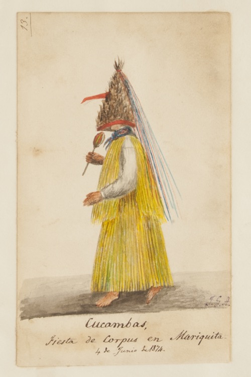 Cucambas, fiesta de Corpus en Mariquita