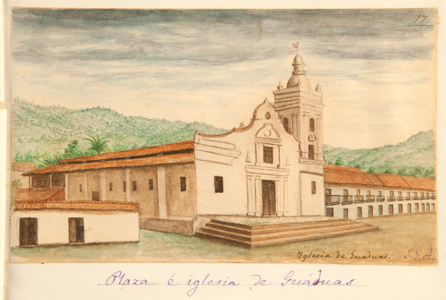 Plaza e iglesia de Guaduas
