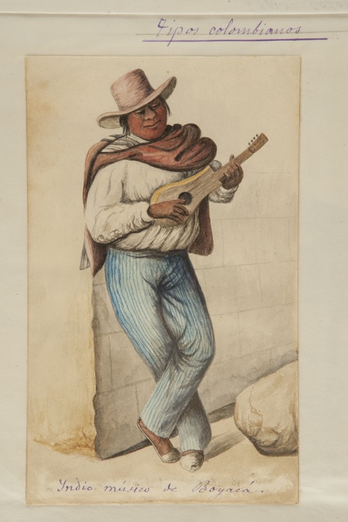 Indio músico de Boyacá