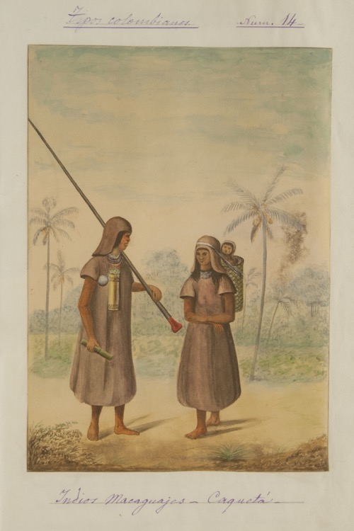 Indios macaguajes. Caquetá