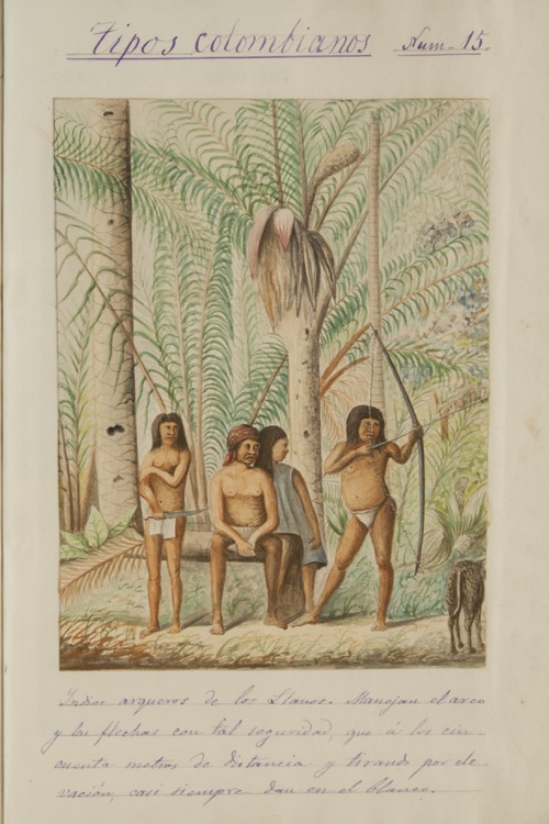 Indios arqueros de los llanos
