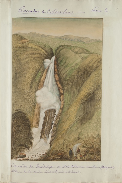 Cascada de Guadalupe en el río del mismo nombre (Antioquia)