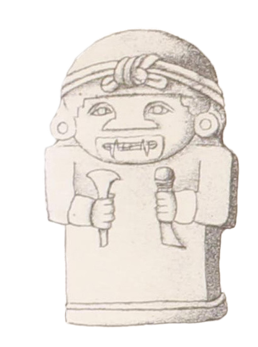 Figura 12. Lámina II. Antigüedades indígenas. Ruinas de San Agustín, descritas y explicadas por A. Codazzi