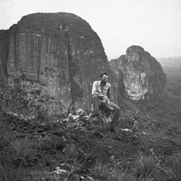 Schultes en el cerro Campana  / Río Ajajú, 1943
