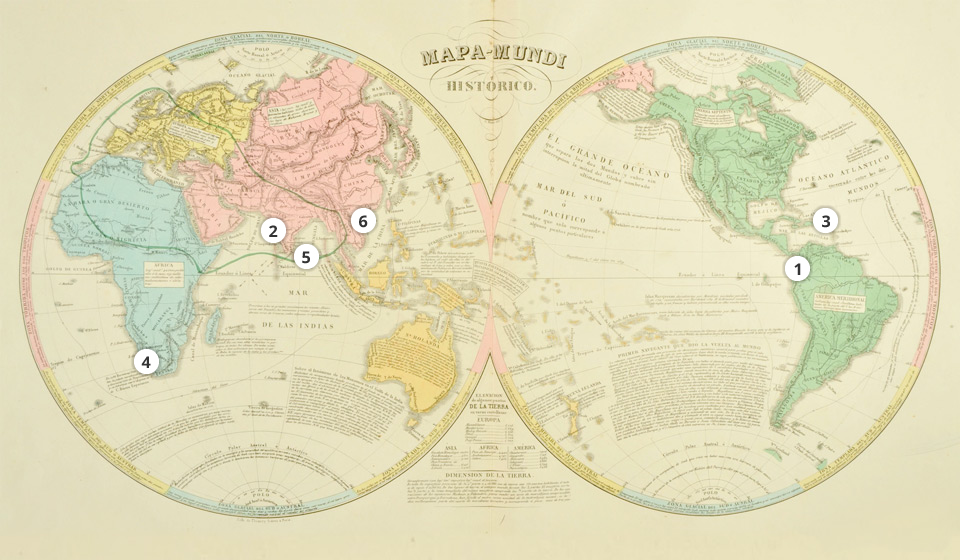 Mapa Mundi Histórico