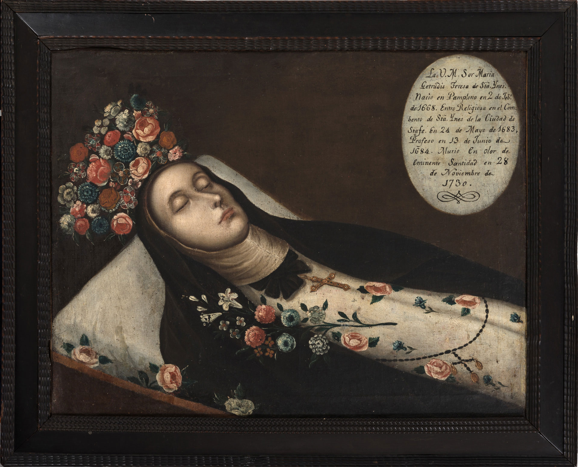 Sor Mar&iacute;a Gertrudis Teresa de Santa In&eacute;s ,&ldquo;El Lirio de Bogot&aacute;&rdquo;