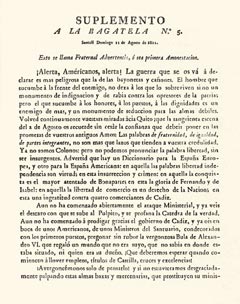 La Bagatela, no 5, suplemento