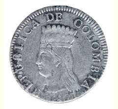 Moneda  de plata de 1 real