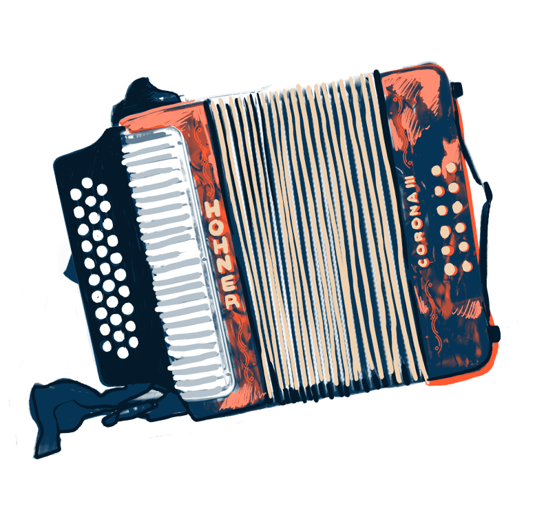 Acordéon — Soun fahn ya Sounds from here, Sonidos de acá
